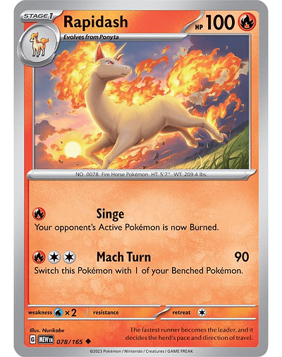 Rapidash 078/165