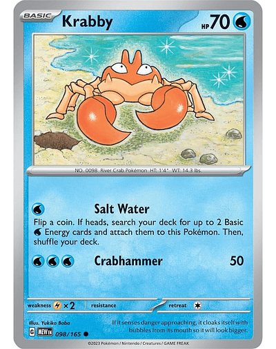 Krabby 098/165