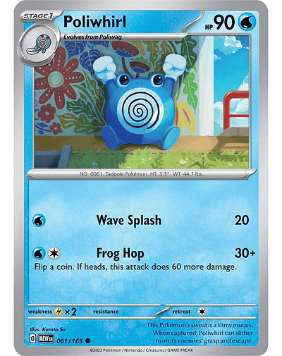 Poliwhirl - 061/165