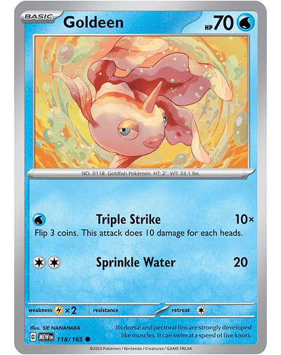 Goldeen - 118/165