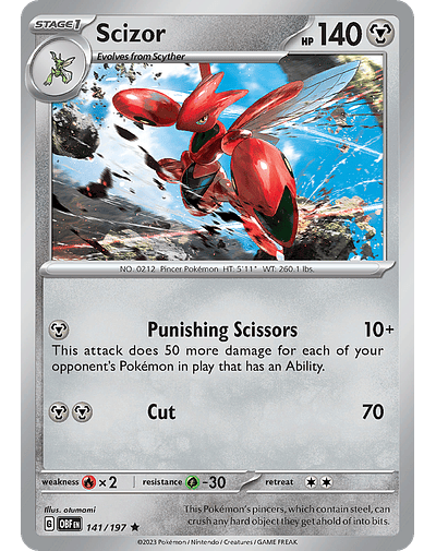 Scizor - 141/197