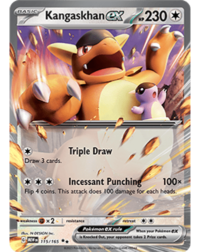 Kangaskhan ex - 115/165