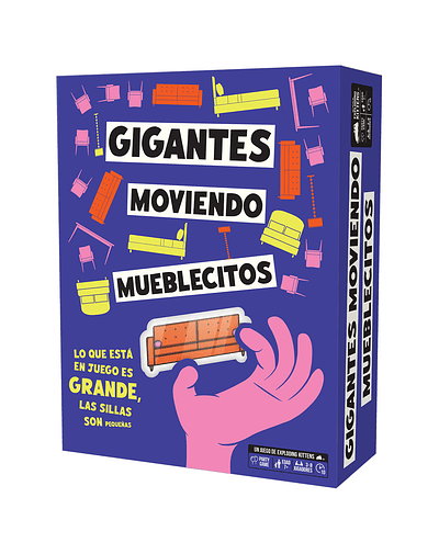 -PREVENTA- GIGANTES MOVIENDO MUEBLECITOS