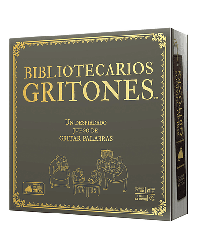 -PREVENTA- BIBLIOTECARIOS GRITONES