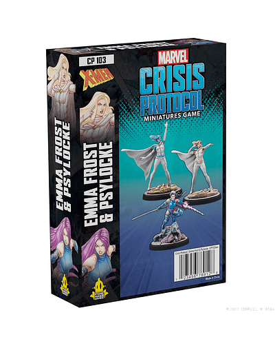 MARVEL CRISIS PROTOCOL - EMMA FROST & PSYLOCKE