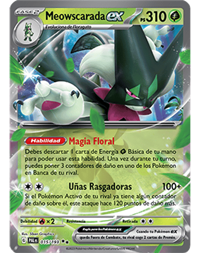 Meowscarada ex - 015/193