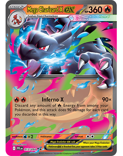 Mega Charizard X ex - 013/094 