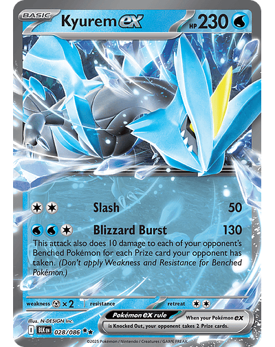 Kyurem ex - 028/086 