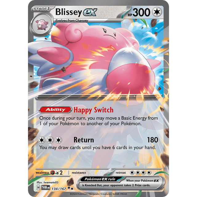 Blissey ex - 134/167
