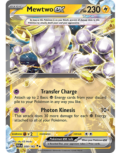 Mewtwo ex - 058/182