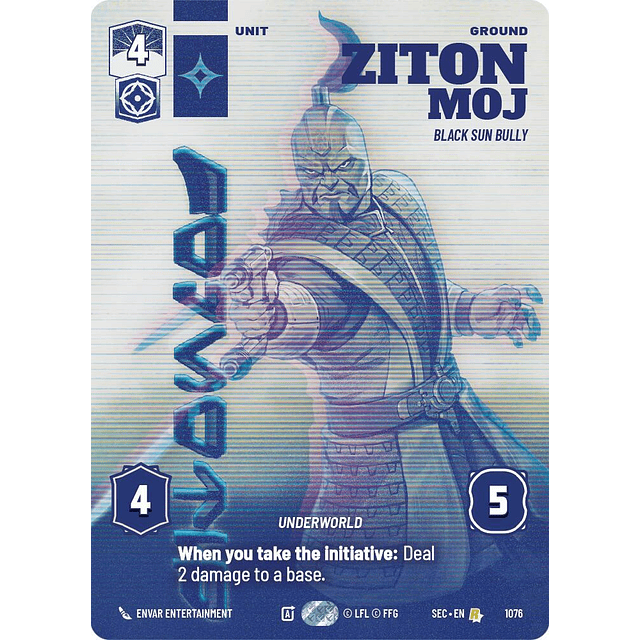 Ziton Moj - Black Sun Bully (Prestige Foil)