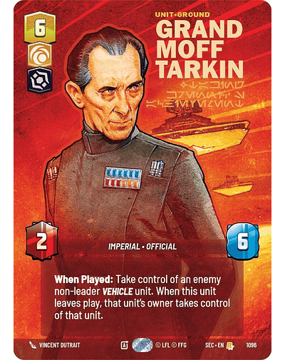 Grand Moff Tarkin - Taking Krennic's Achievement (Prestige Foil) 