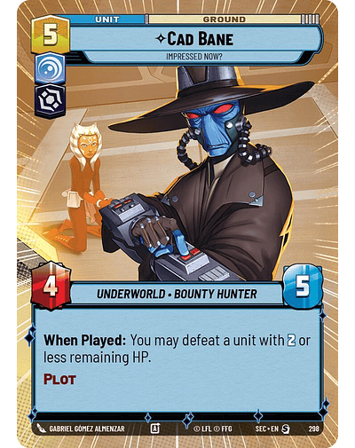 Cad Bane - Impressed Now? (Hyperspace)