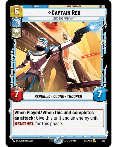 Captain Rex - Into the Firefight (Foil)