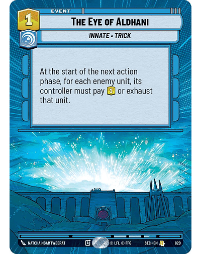 The Eye of Aldhani (Hyperspace Foil) 