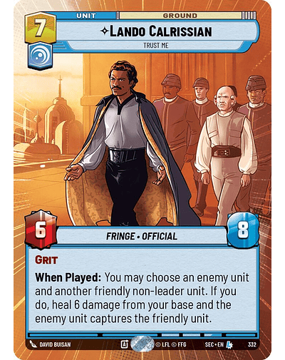 Lando Calrissian - Trust Me (Hyperspace)