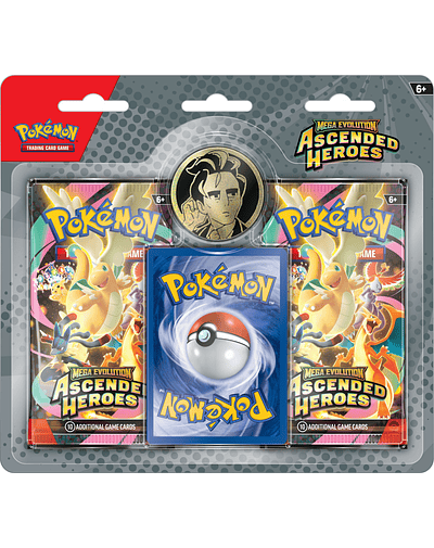 [Preventa] Pokémon TCG Mega Evolution - Ascended Heroes 2 Pack Blister (ENG)
