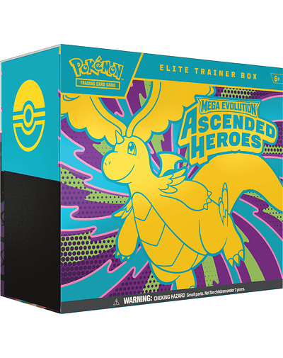 [Preventa] Pokémon TCG Mega Evolution - Ascended Heroes Elite Trainer Box (ESP)