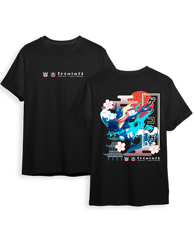 Poleras Pokémon - Secret Art: Greninja  — Ninja Pokémon