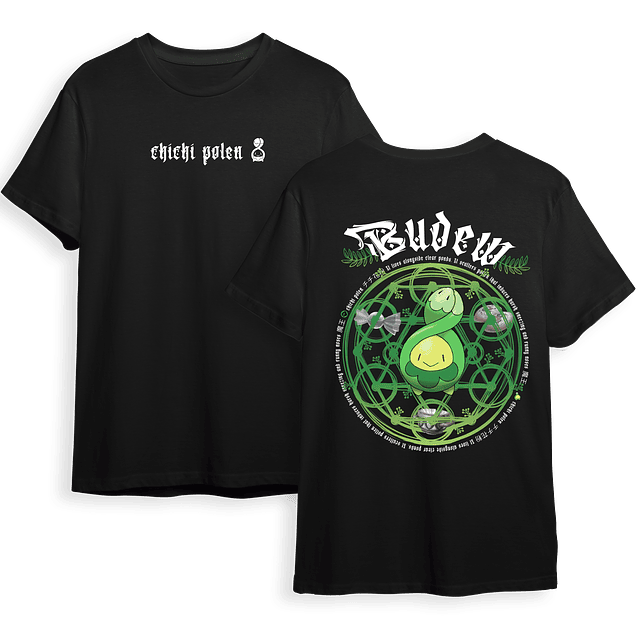 Poleras Pokémon - Secret Art: Budew  — Chichi polen