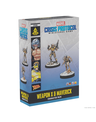 MARVEL CRISIS PROTOCOL - WEAPON X & MAVERICK