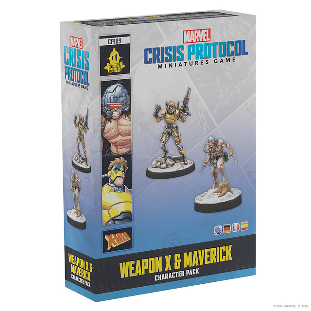 MARVEL CRISIS PROTOCOL - WEAPON X & MAVERICK