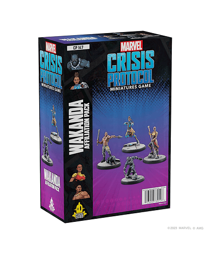 MARVEL CRISIS PROTOCOL - WAKANDA AFFILIATION PACK