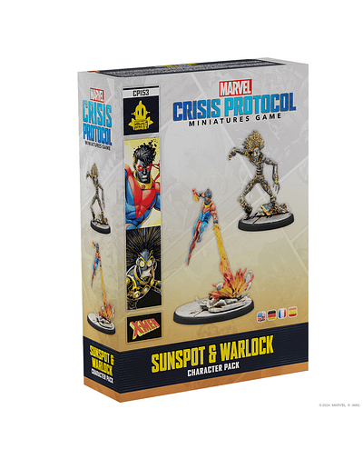 MARVEL CRISIS PROTOCOL - SUNSPOT & WARLOCK