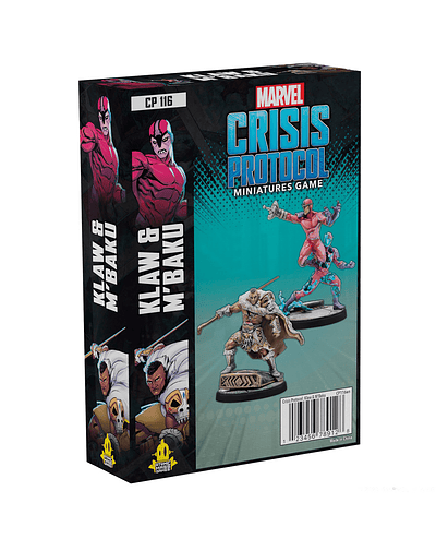 MARVEL CRISIS PROTOCOL - KLAW AND M’BAKU