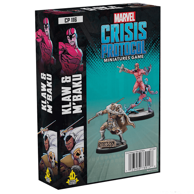 MARVEL CRISIS PROTOCOL - KLAW AND M’BAKU
