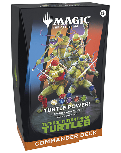-PREVENTA- MTG TMNT - COMMANDER DECK INGLÉS