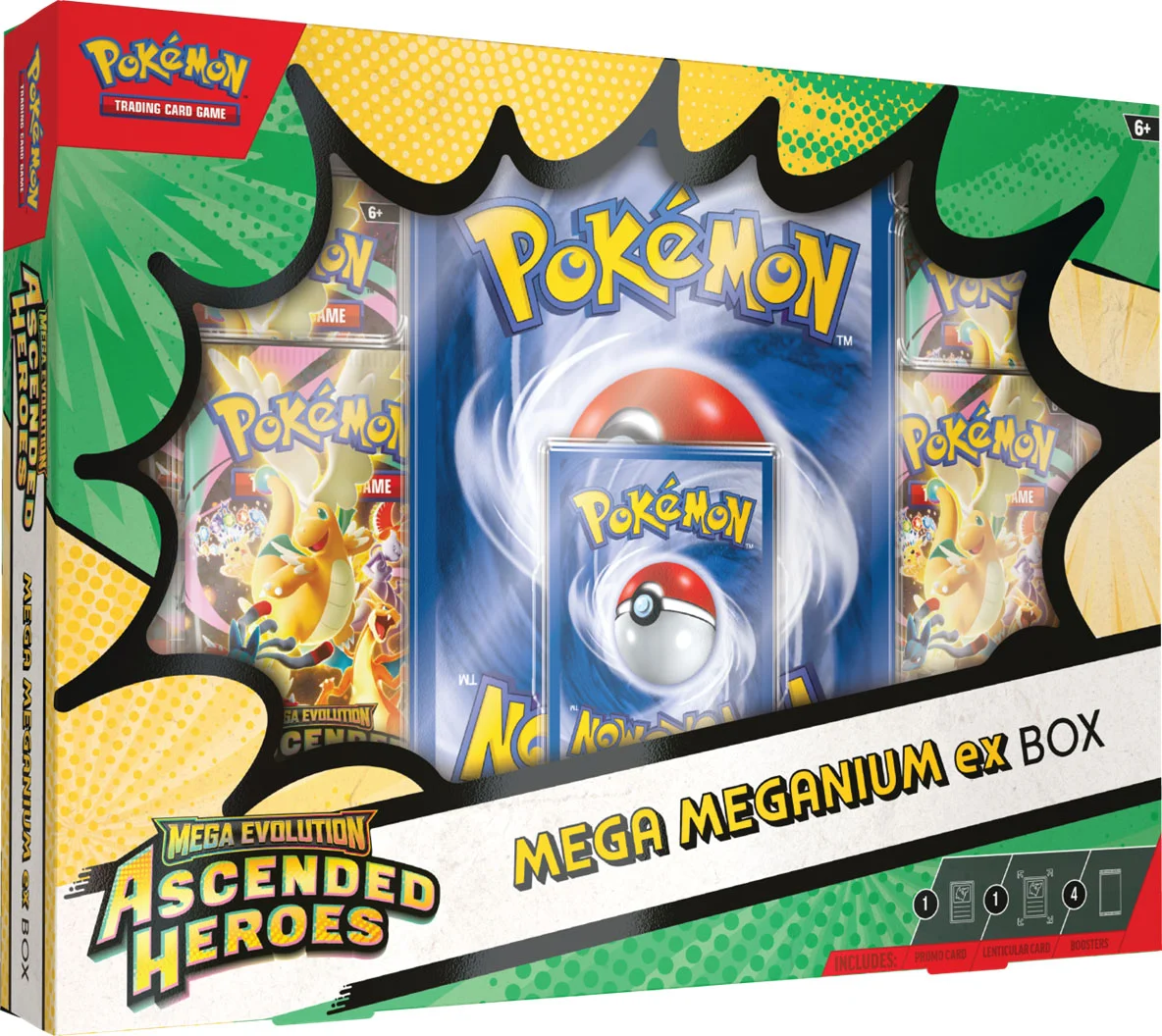 【英語版】Ascended Heroes MEGA MEGANIUMex BOX Preventa] Pokémon TCG Mega Evolution - Ascended Heroes Mega