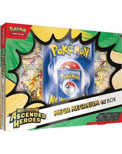 [Preventa] Pokémon TCG Mega Evolution - Ascended Heroes Mega ex Box English
