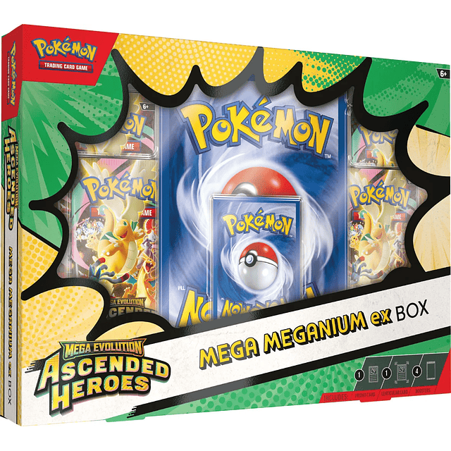 [Preventa] Pokémon TCG Mega Evolution - Ascended Heroes Mega ex Box English 1