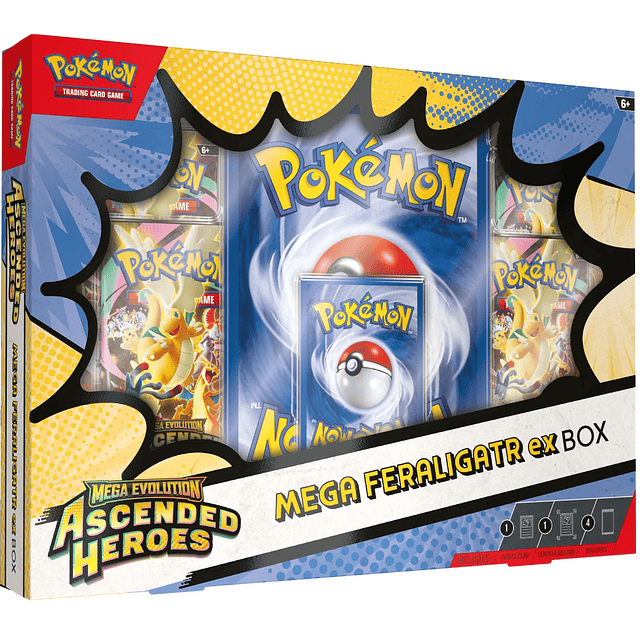 [Preventa] Pokémon TCG Mega Evolution - Ascended Heroes Mega ex Box English 3