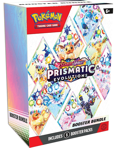 Scarlet & Violet – Prismatic Evolutions – Booster Bundle – Ingles
