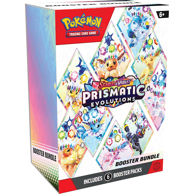 Scarlet & Violet – Prismatic Evolutions – Booster Bundle – Ingles