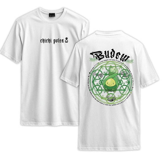 Poleras Pokémon - Secret Art: Budew  — Chichi polen 2