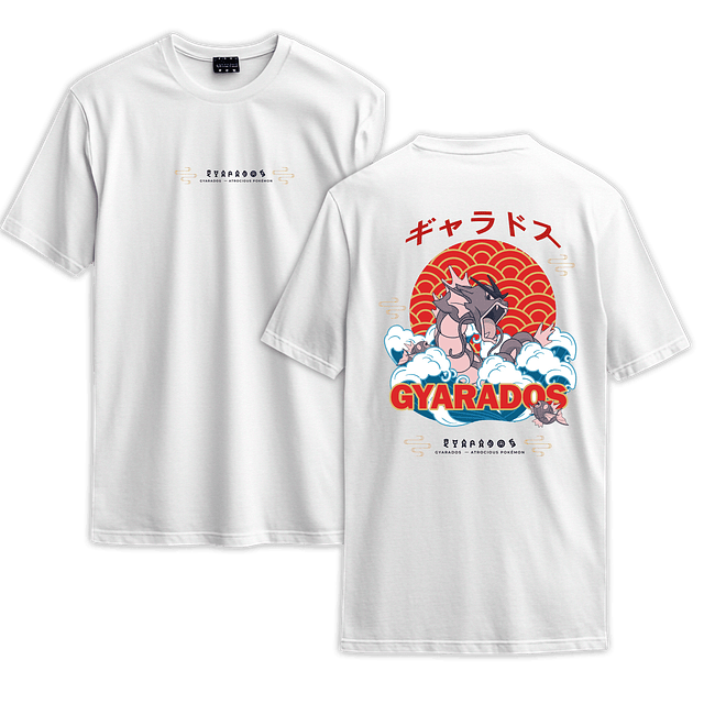 Poleras Pokémon - Secret Art: Gyarados  — Atrocious Pokémon 2