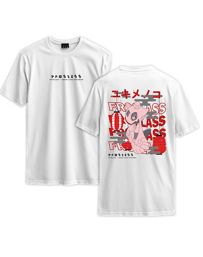 Poleras Pokémon - Secret Art: Froslass — Snow Land Pokémon - BLANCO