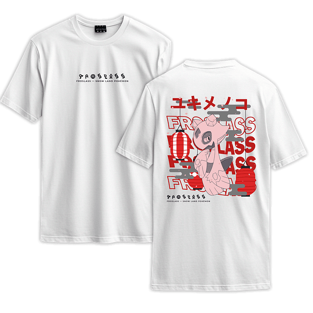 Poleras Pokémon - Secret Art: Froslass — Snow Land Pokémon 2