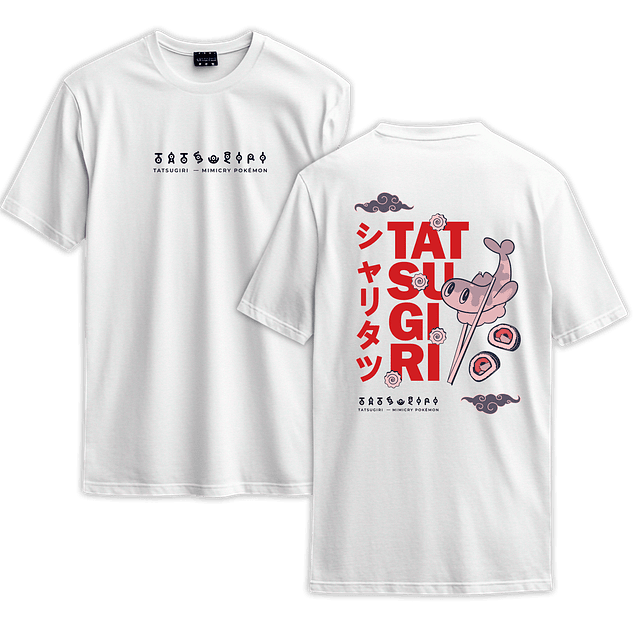 Poleras Pokémon - Secret Art: Tatsugiri  — Mimicry Pokémon 2