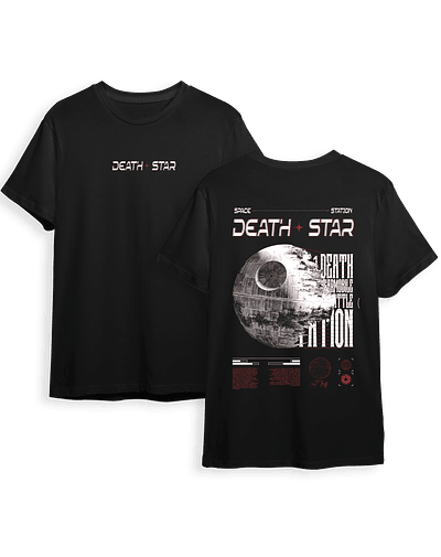 Poleras STARWARS - Secret Art: Death Star