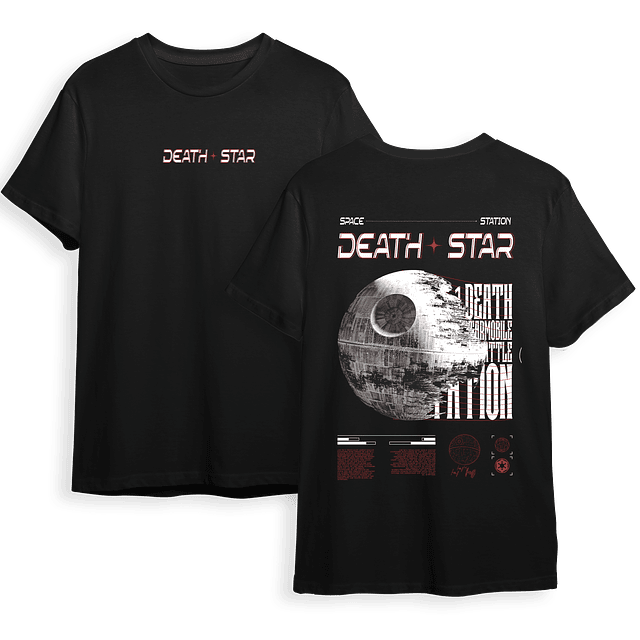 Poleras STARWARS - Secret Art: Death Star