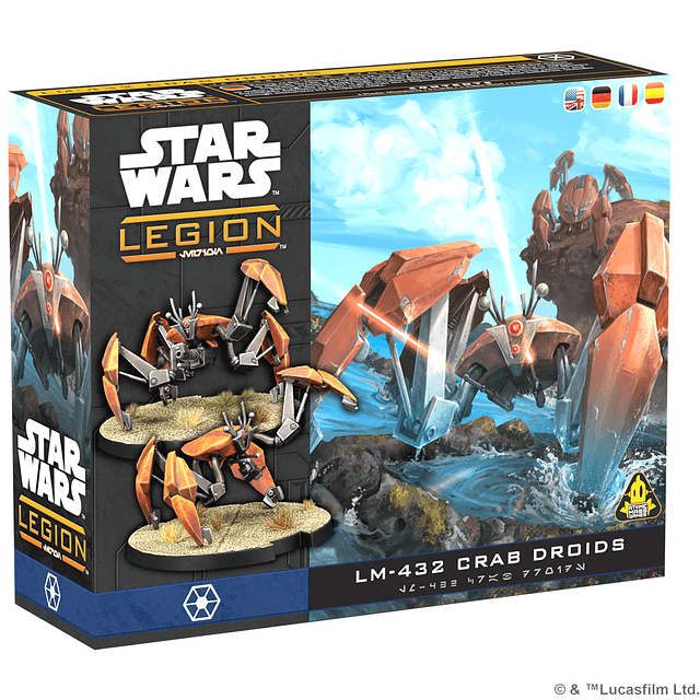 STAR WARS LEGION - LM-432 CRAB DROID UNIT EXPANSION
