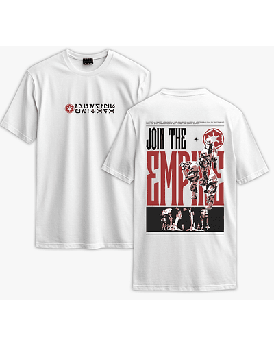 Poleras STARWARS - Secret Art: Join the Empire - BLANCO