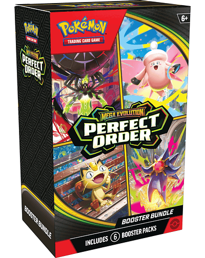 - PREVENTA - Pokémon TCG: Perfect Order Booster Bundle (ING) 
