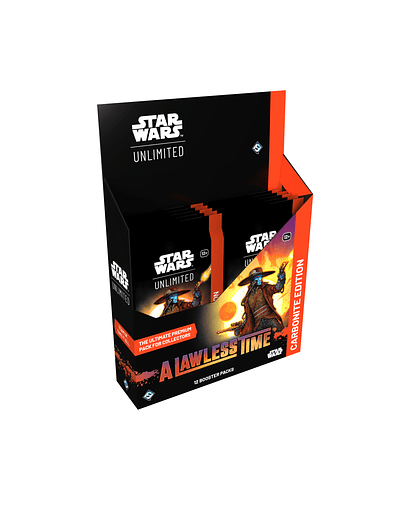 Star Wars Unlimited - A Lawless Time Carbonite Booster Display Inglés