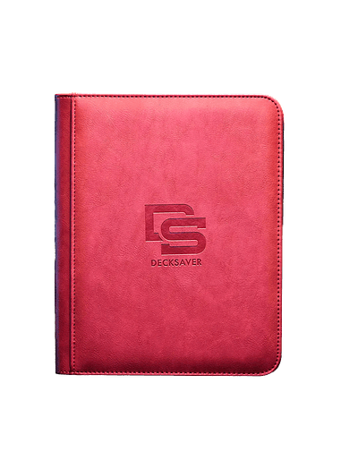Carpeta Toploader 112 cartas TCG - Decksaver - Rojo
