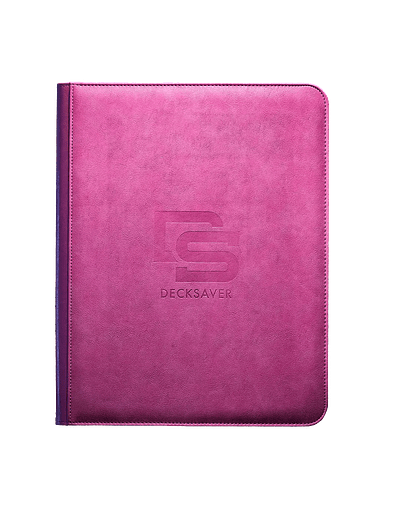 Carpeta Toploader 216 cartas TCG - Decksaver - Rosado